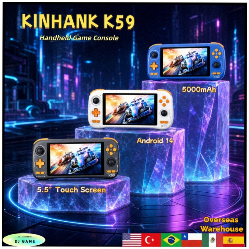 KINHANK K59 เครื่องเล่นเกมพกพา - Gaming Console Under 5000 บทวิจารณ์และราคา